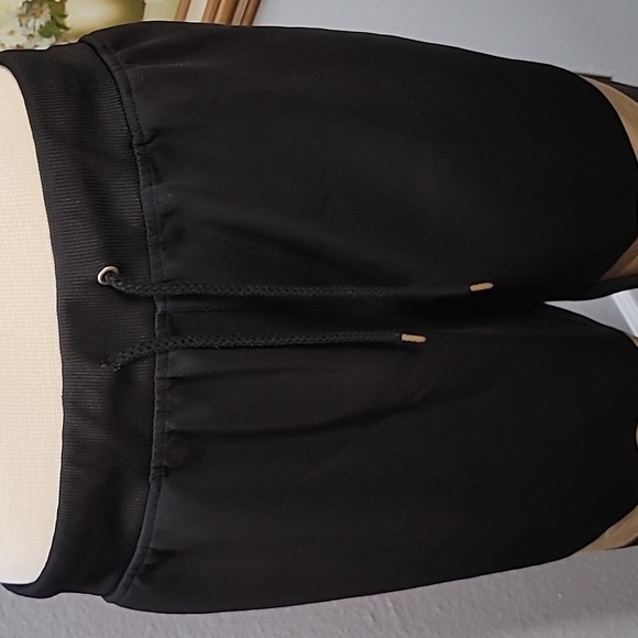 INC black and metallic gold track suit pants and jacket size large - Picture 15 of 16